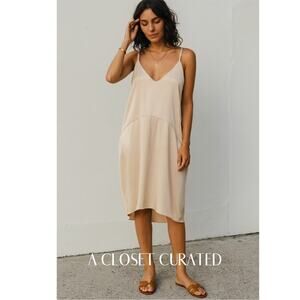 Derek Lam 10 Crosby Slip Dress 8 Pink NWT